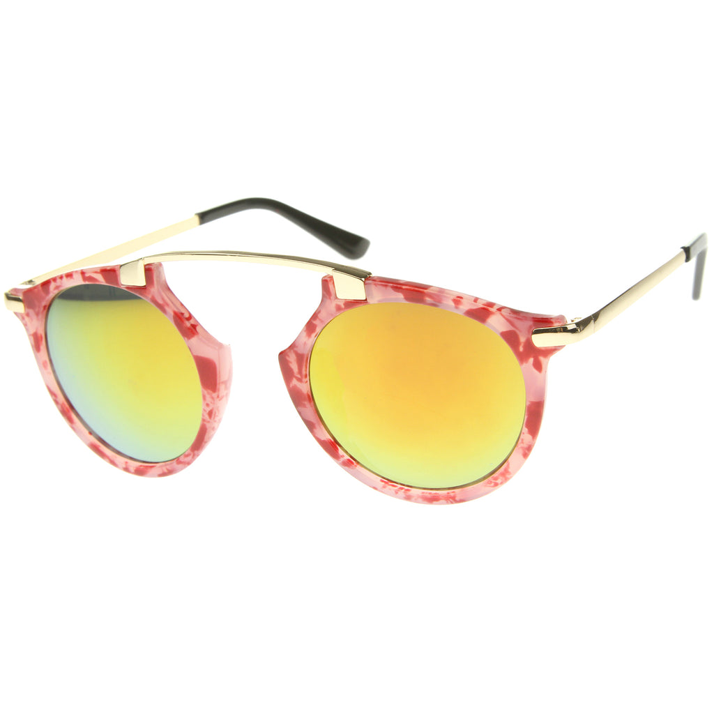 Pink-Gold / Orange Mirror