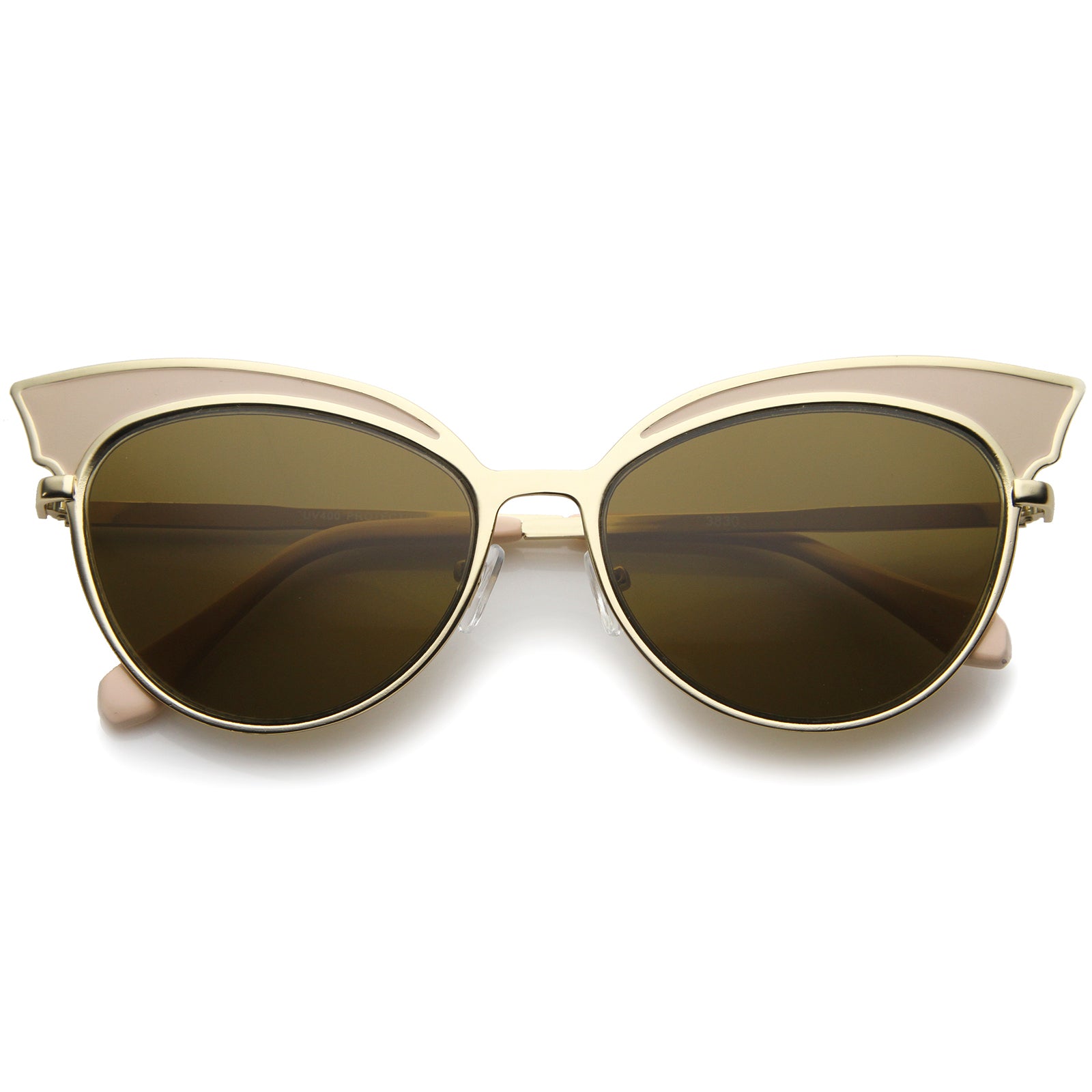 Gold-White / Brown