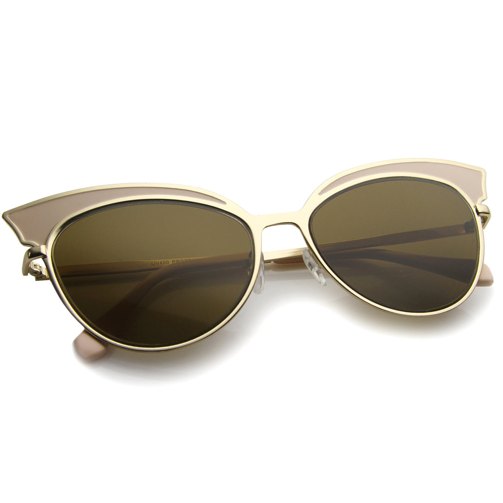 Gold-White / Brown