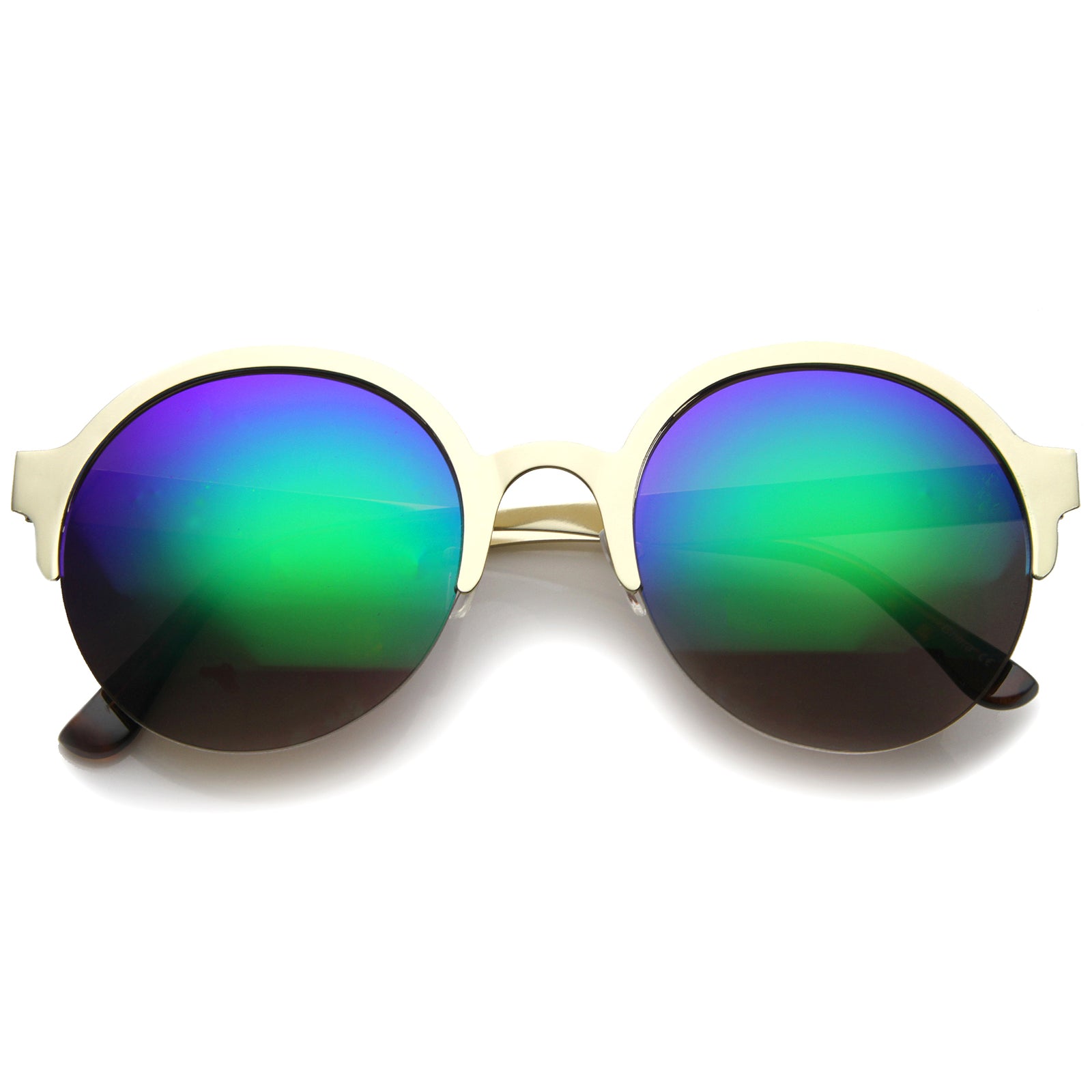 Gold / Green Mirror