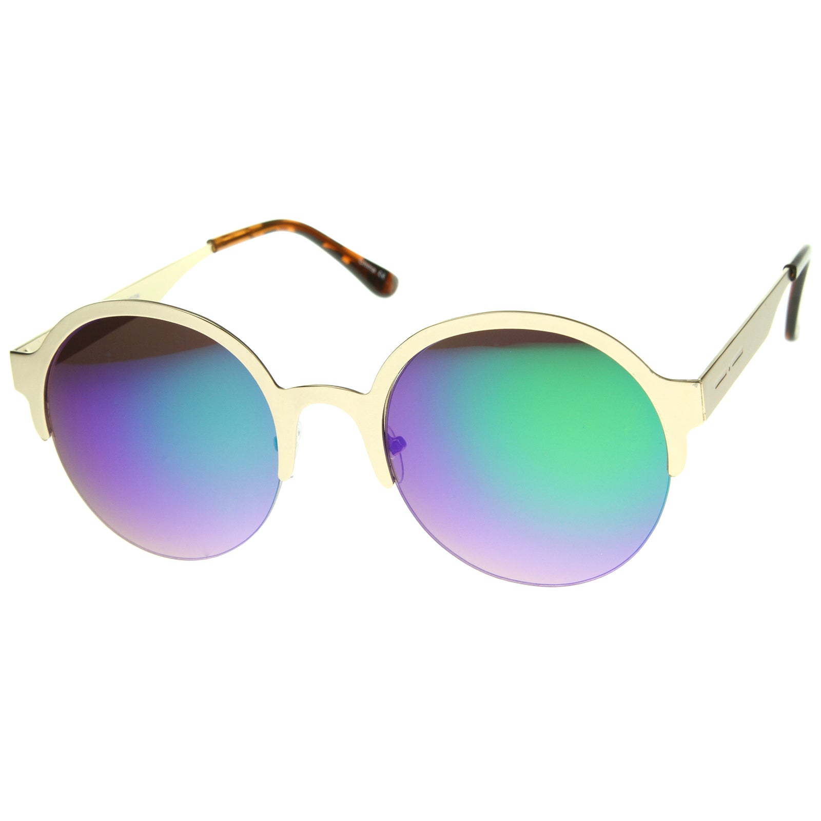 Gold / Green Mirror