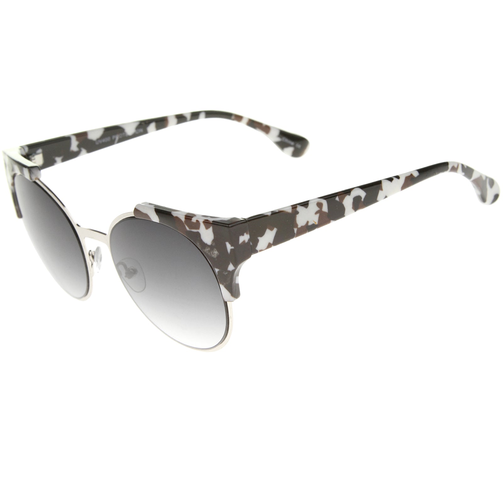 Gray Camo-Silver / Lavender