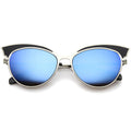 Black-Silver / Blue Mirror