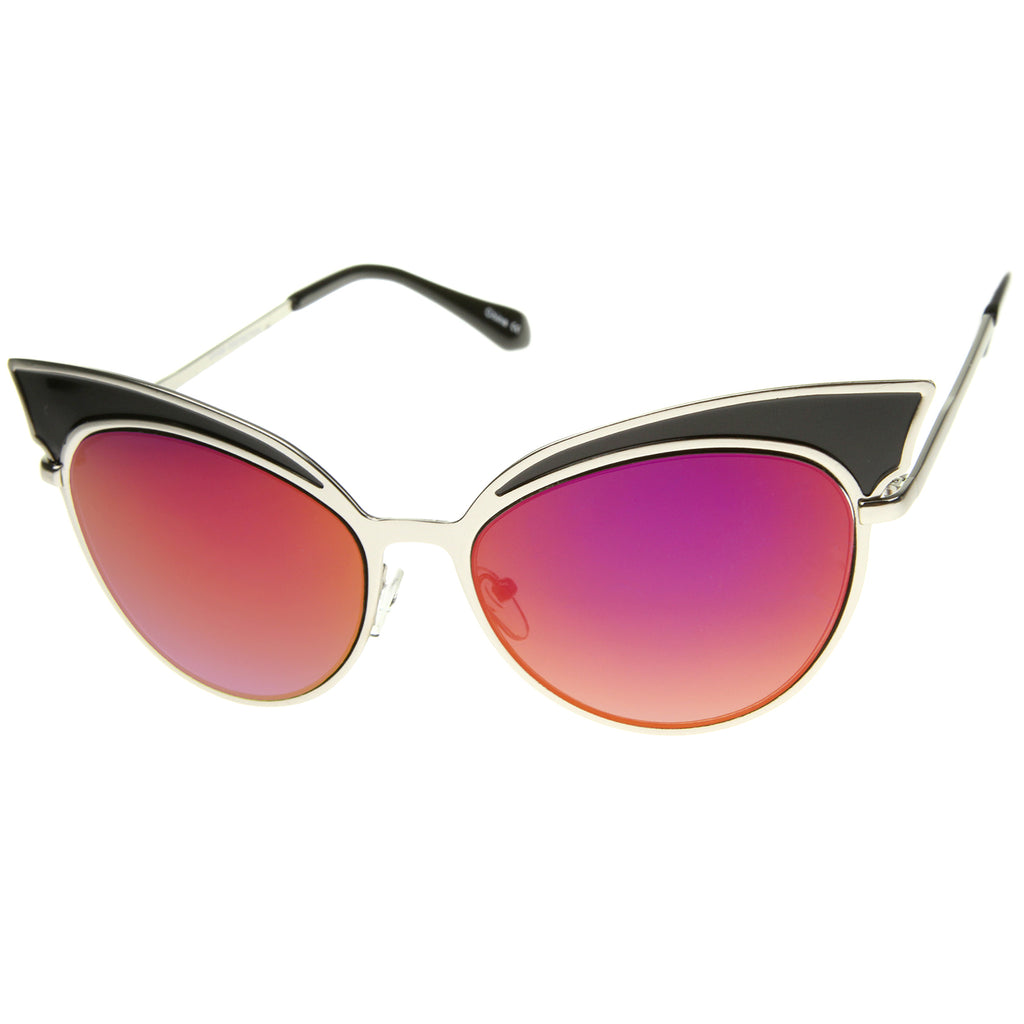 Black-Silver / Magenta Mirror