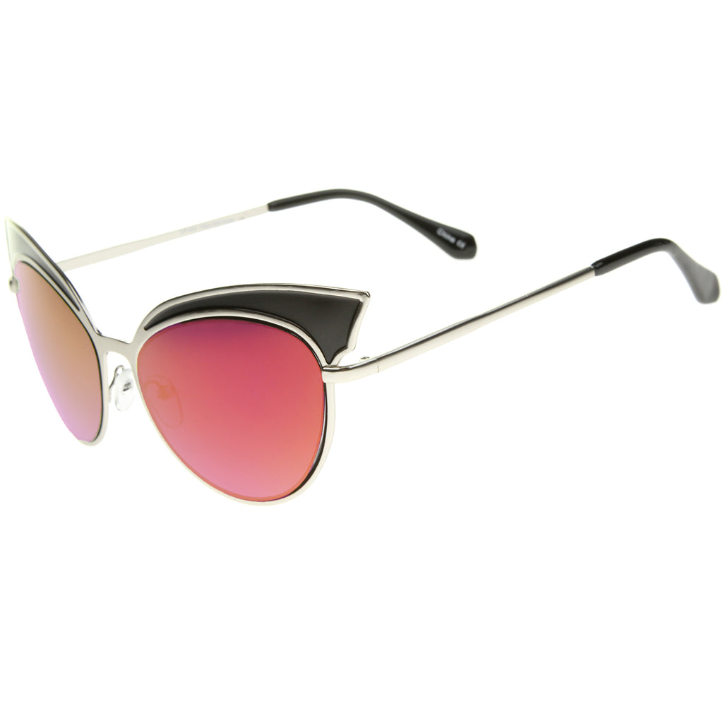Black-Silver / Magenta Mirror