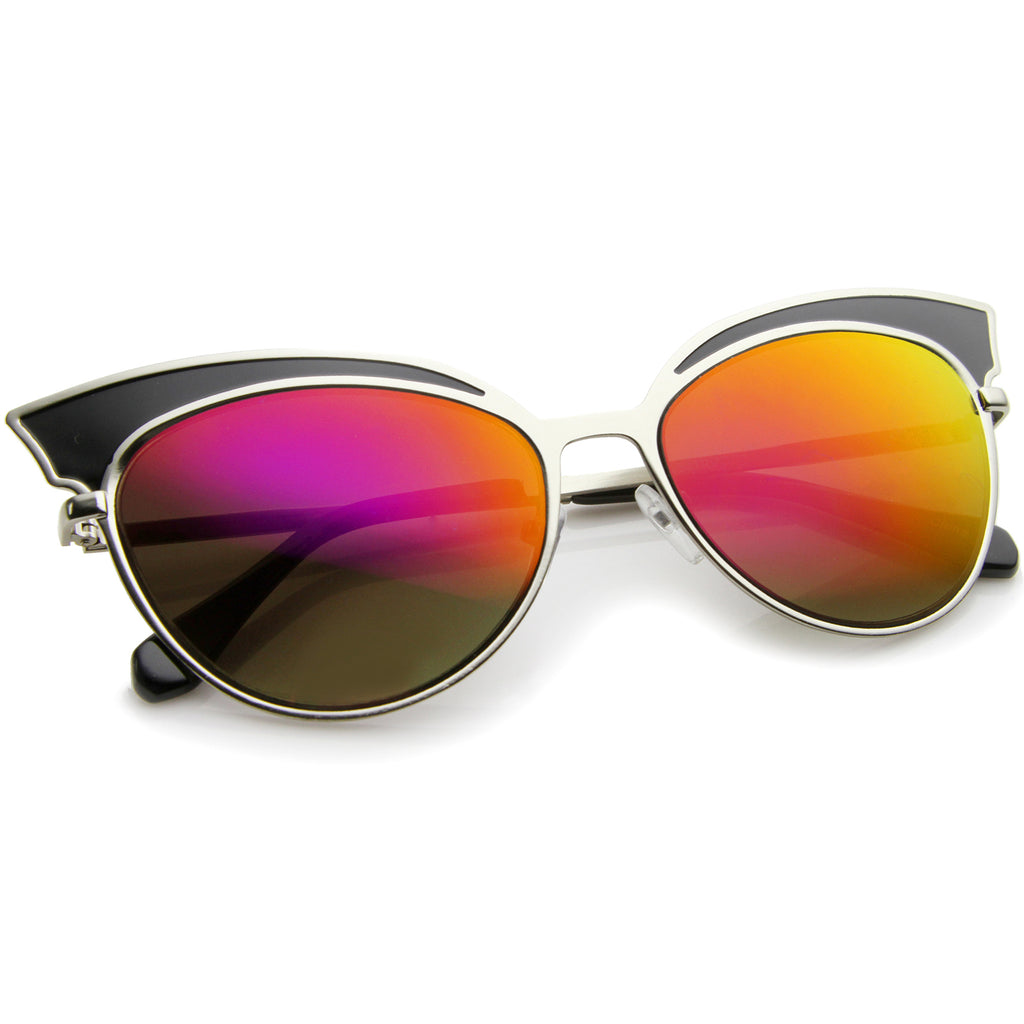 Black-Silver / Magenta Mirror