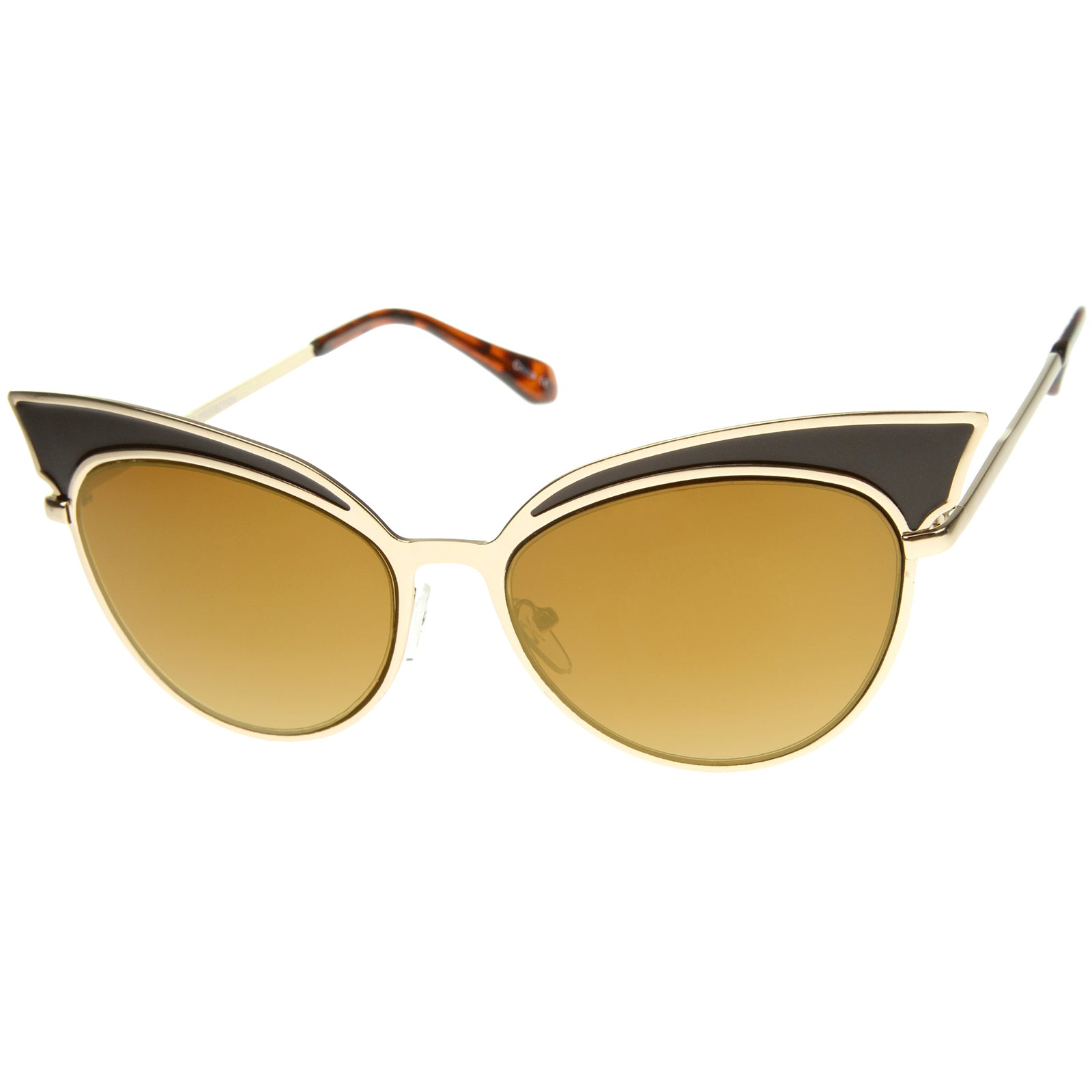 Black-Gold / Brown Mirror