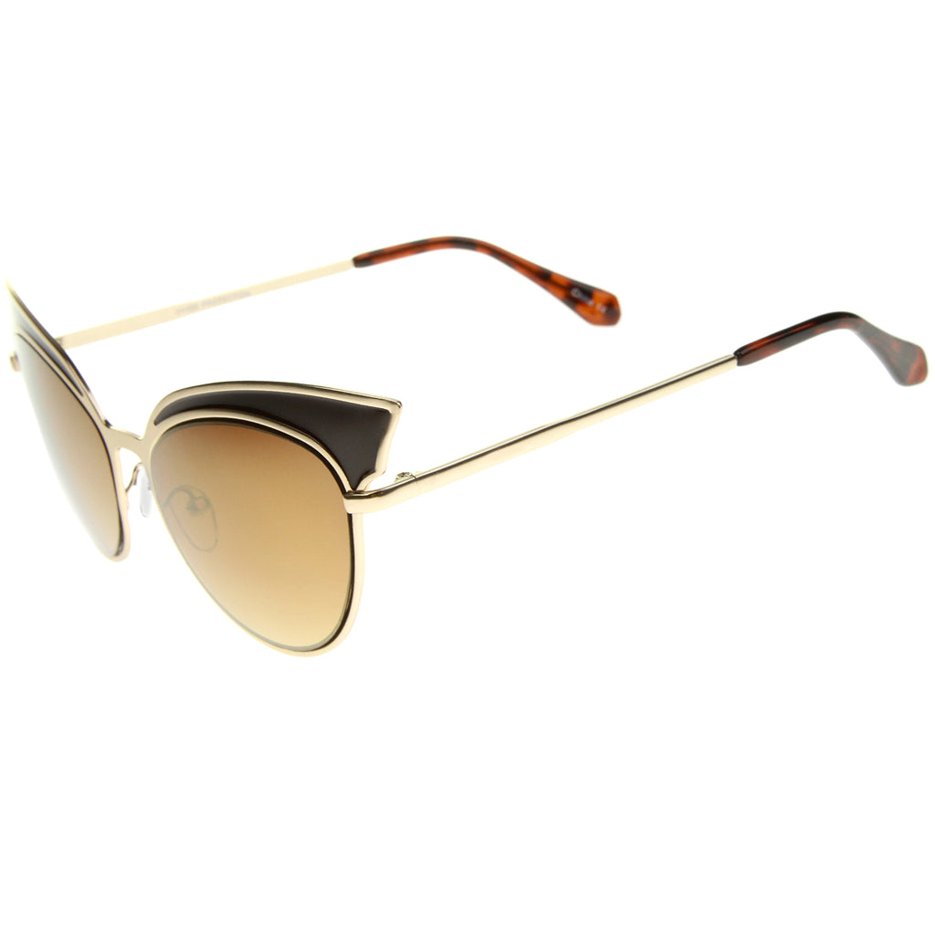 Black-Gold / Brown Mirror