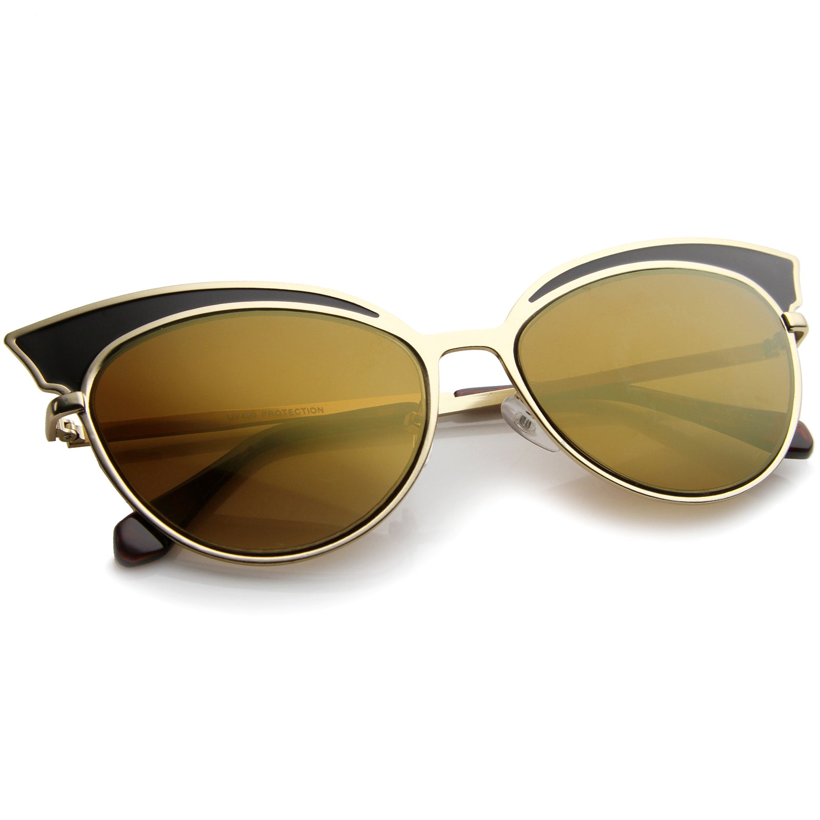 Black-Gold / Brown Mirror