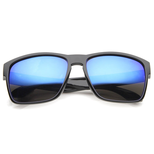 Shiny Black / Blue Mirror