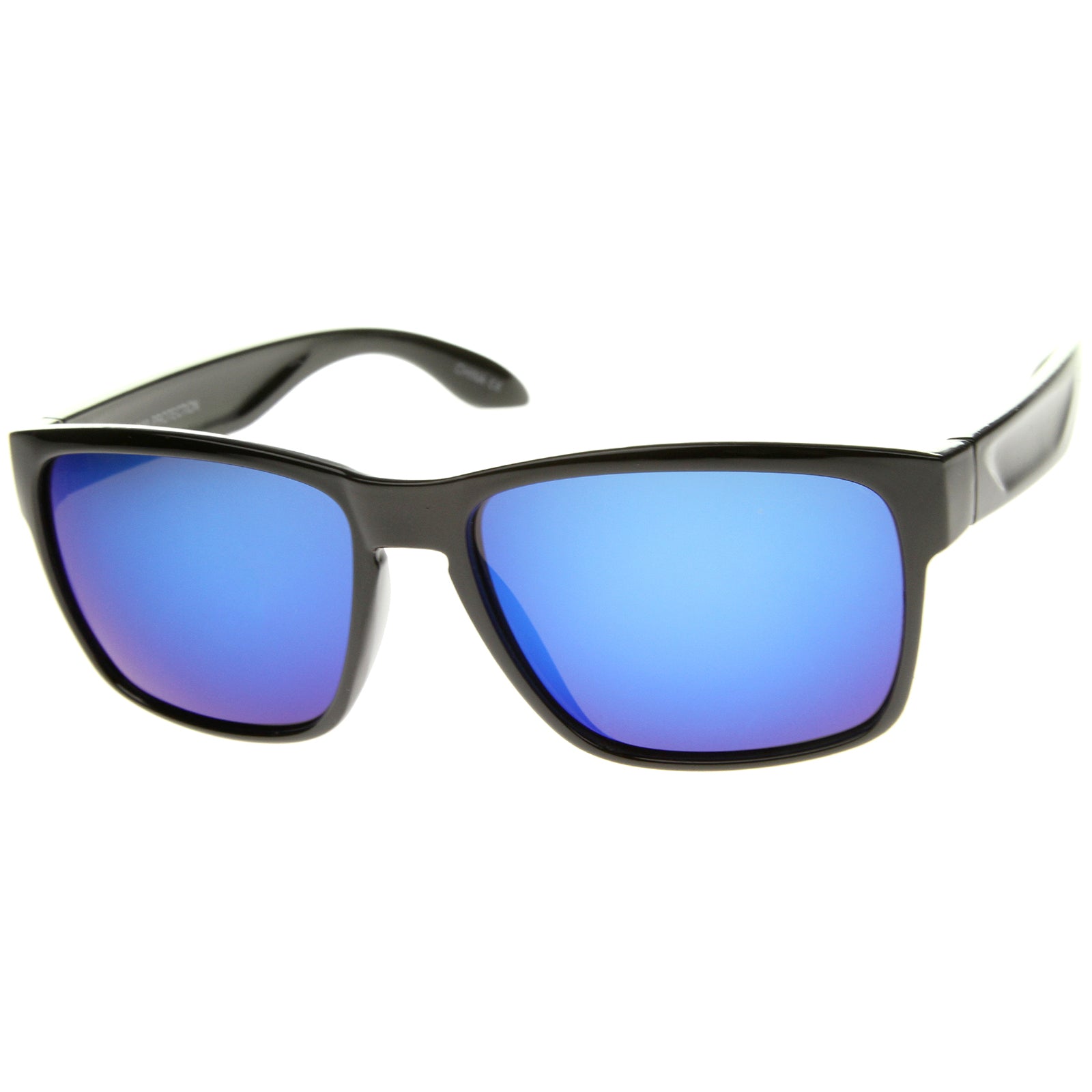 Shiny Black / Blue Mirror