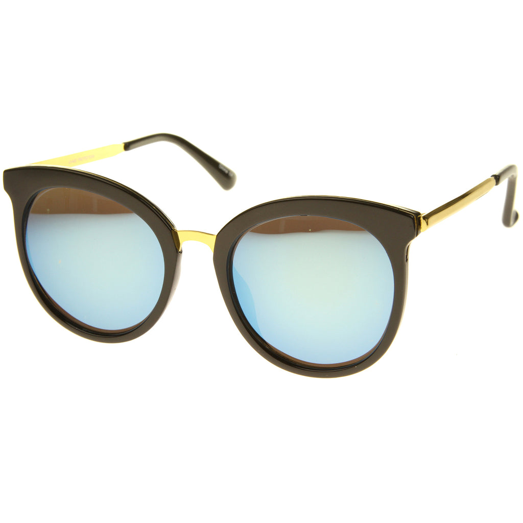 Black-Gold / Blue Mirror