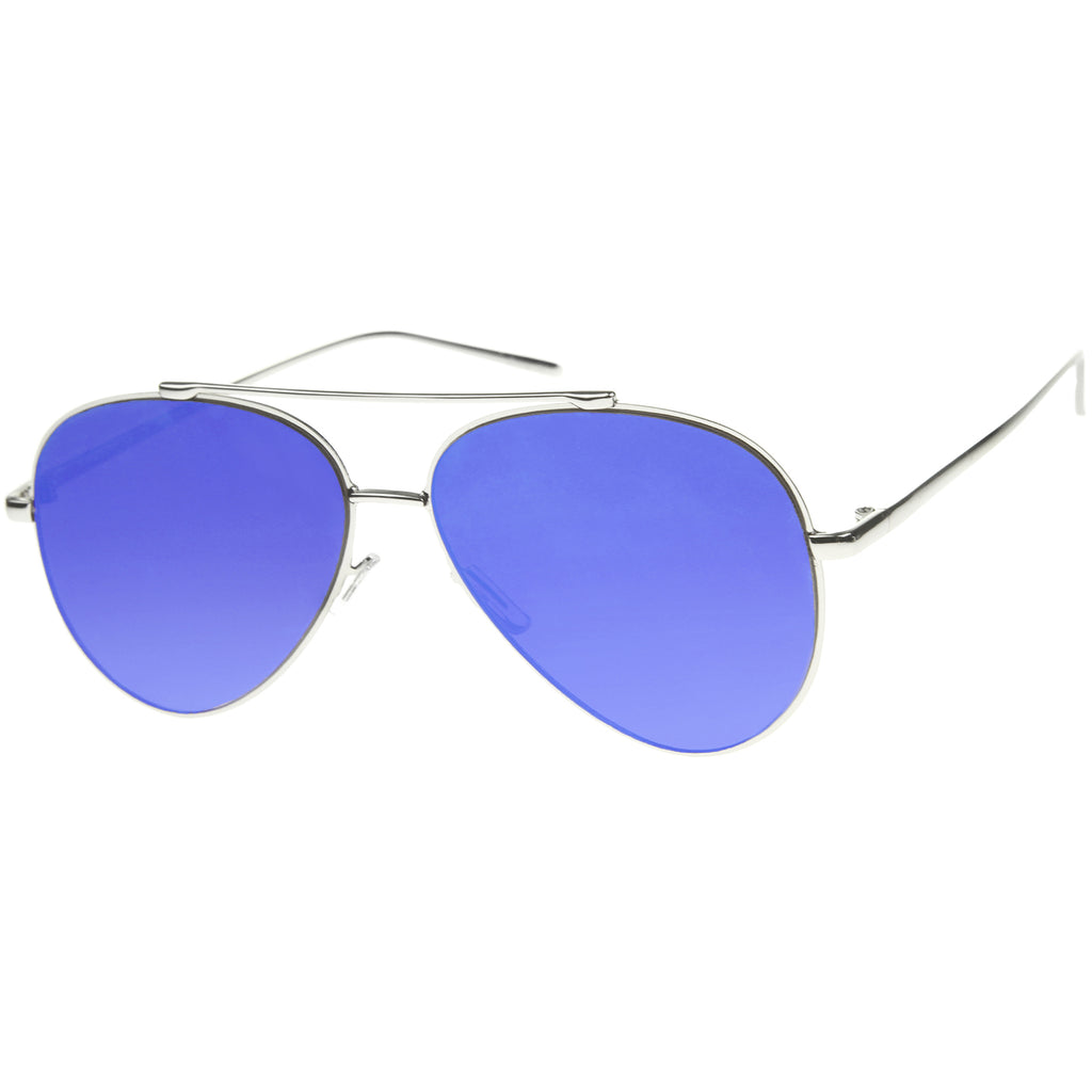 Silver / Blue
