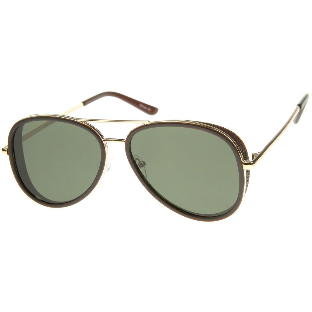 Brown-Gold / Green