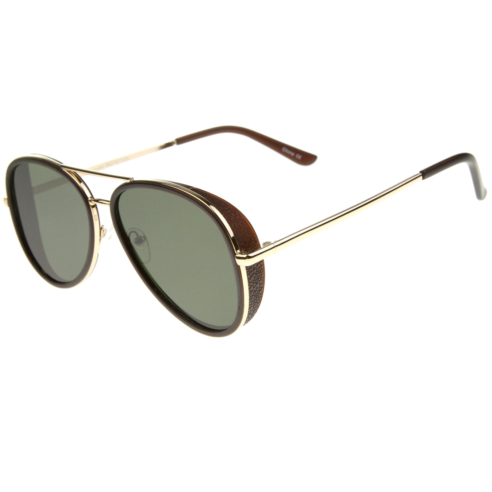 Brown-Gold / Green