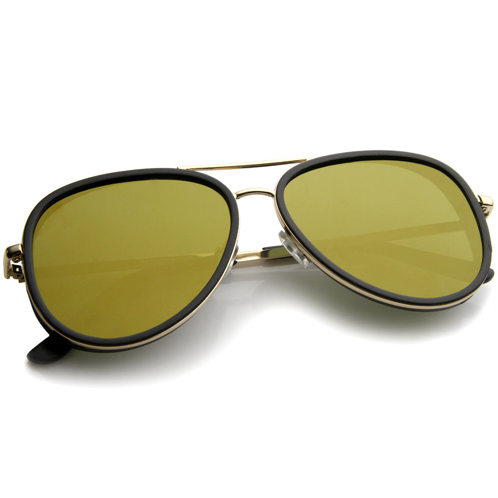 Black-Gold / Brown Mirror
