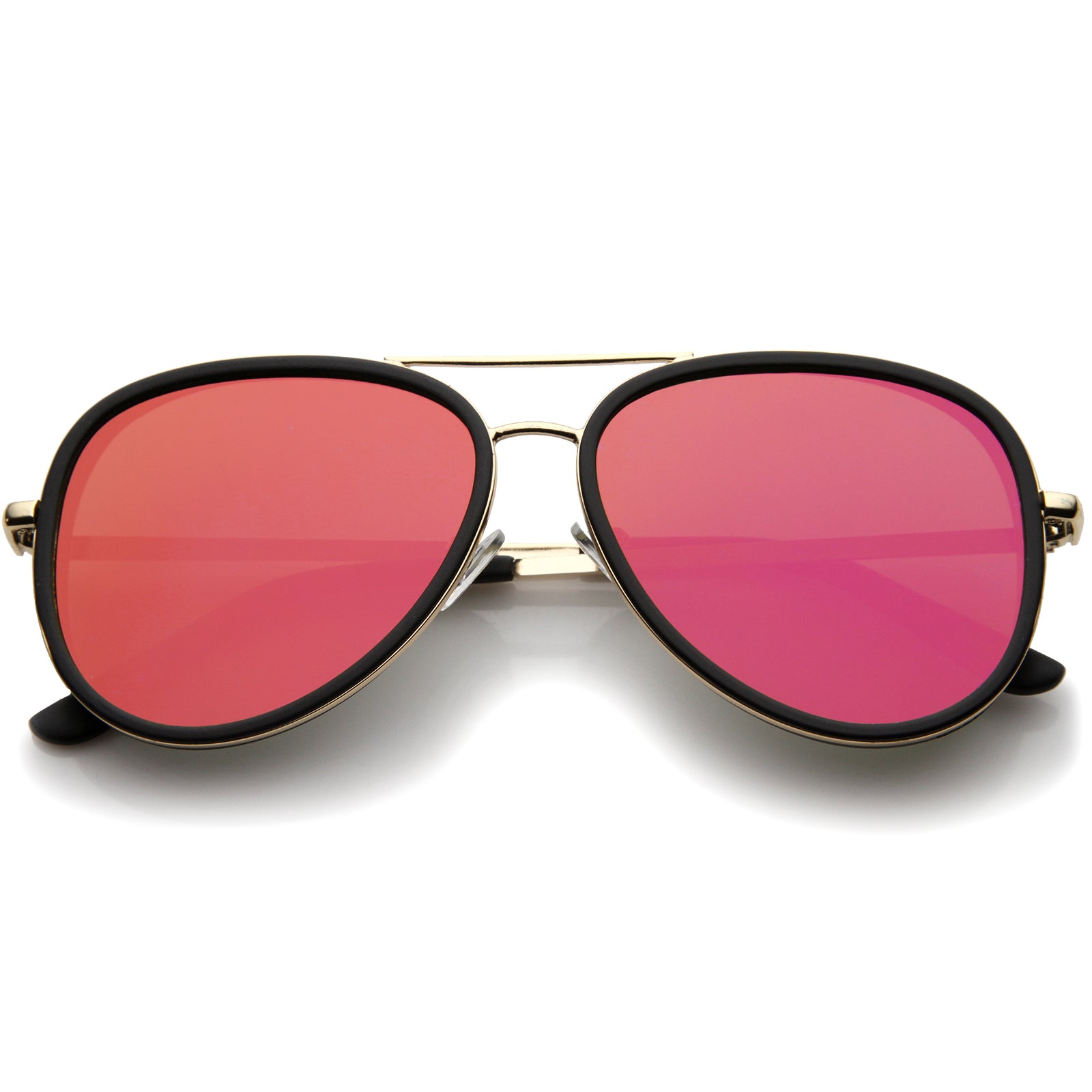 Black-Gold / Magenta Mirror