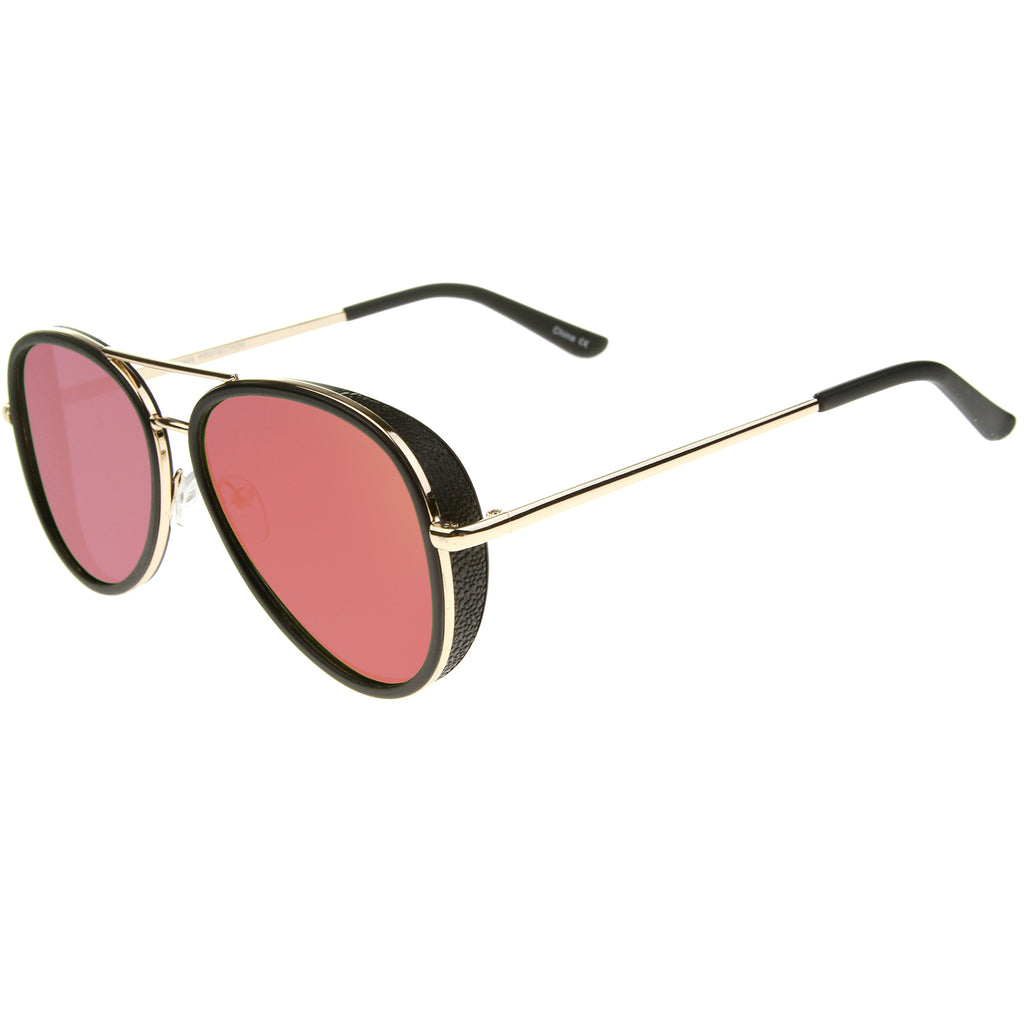 Black-Gold / Magenta Mirror