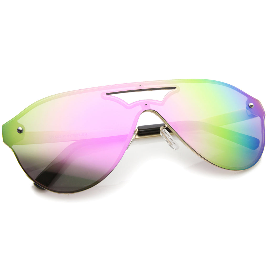 Gold / Green-Pink