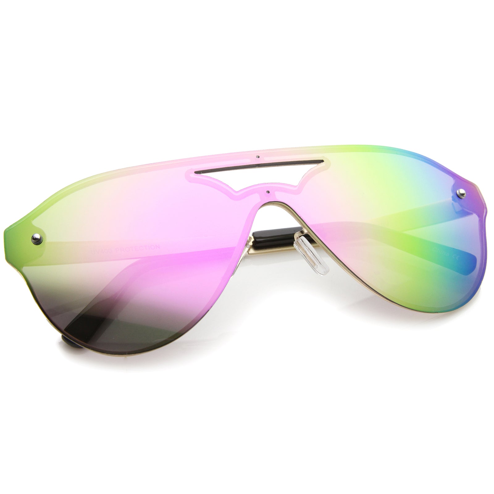 Gold / Green-Pink