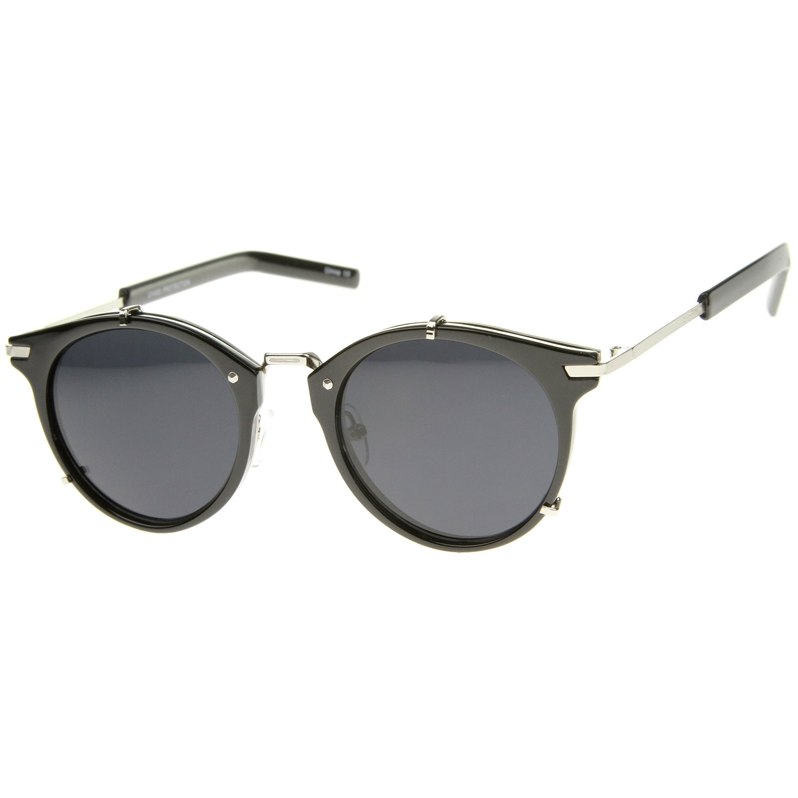 Shiny Black-Silver / Smoke