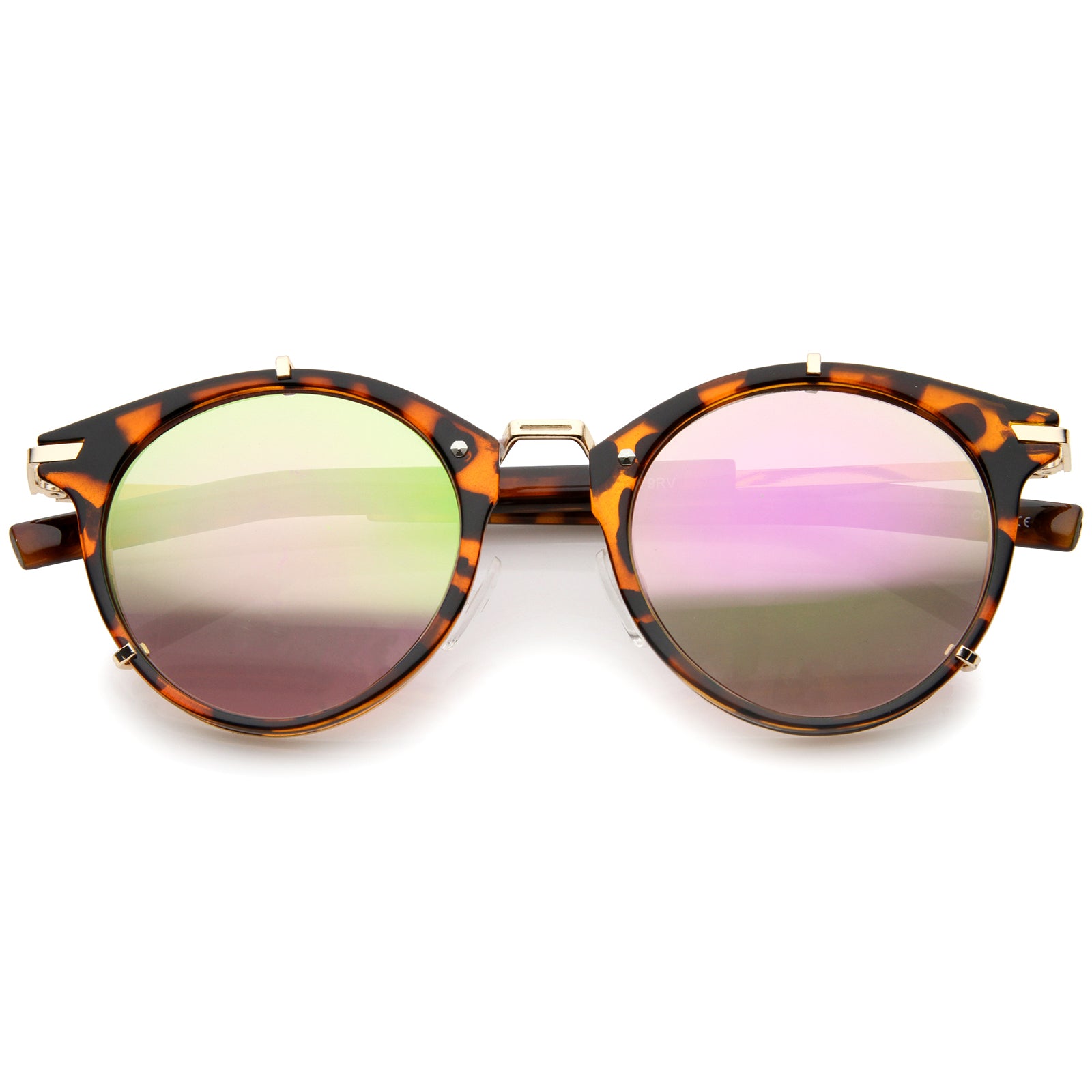 Tortoise-Gold / Pink Mirror