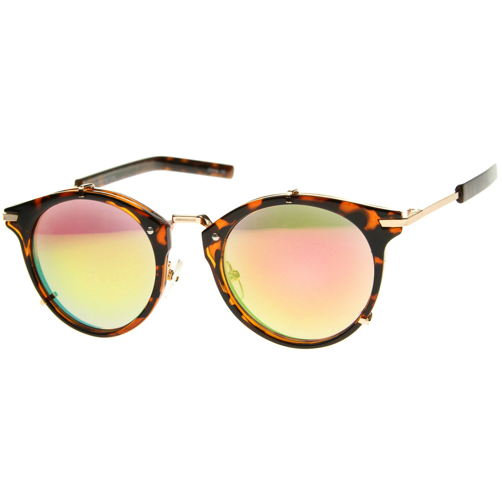 Tortoise-Gold / Pink Mirror