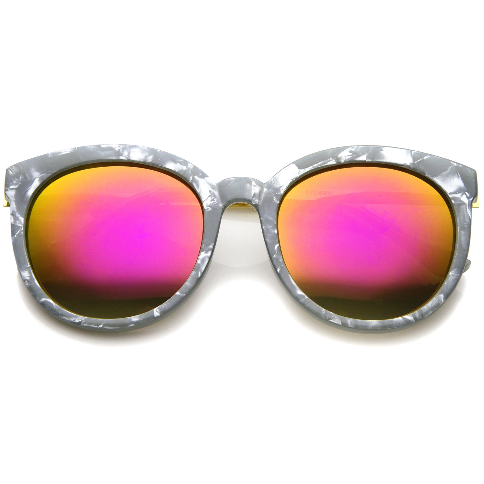 Grey-Gold / Magenta Mirror