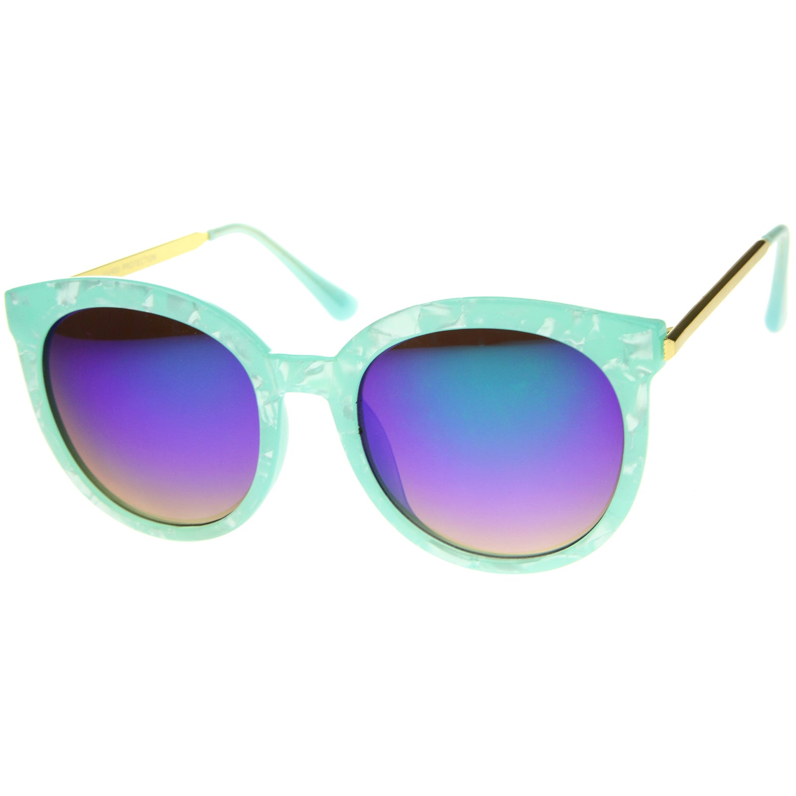 Green-Gold / Blue Mirror