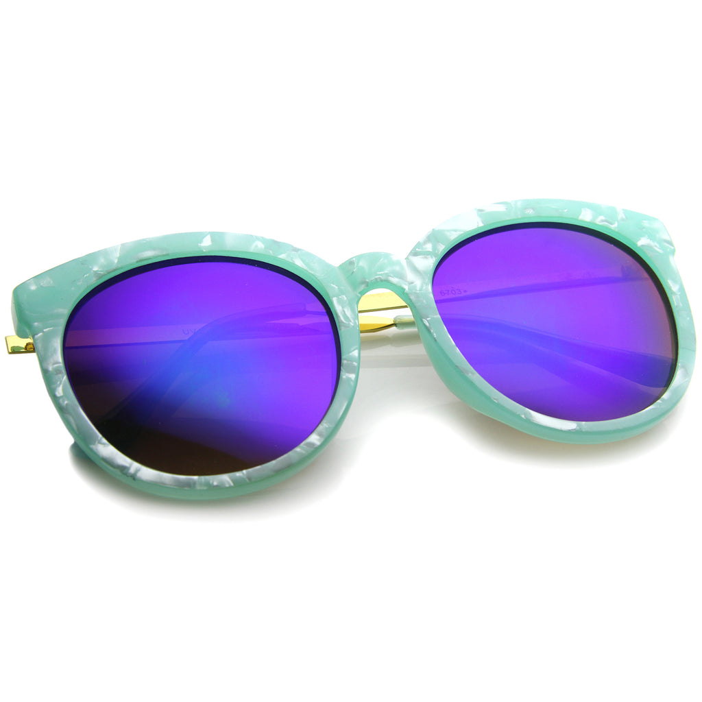 Green-Gold / Blue Mirror