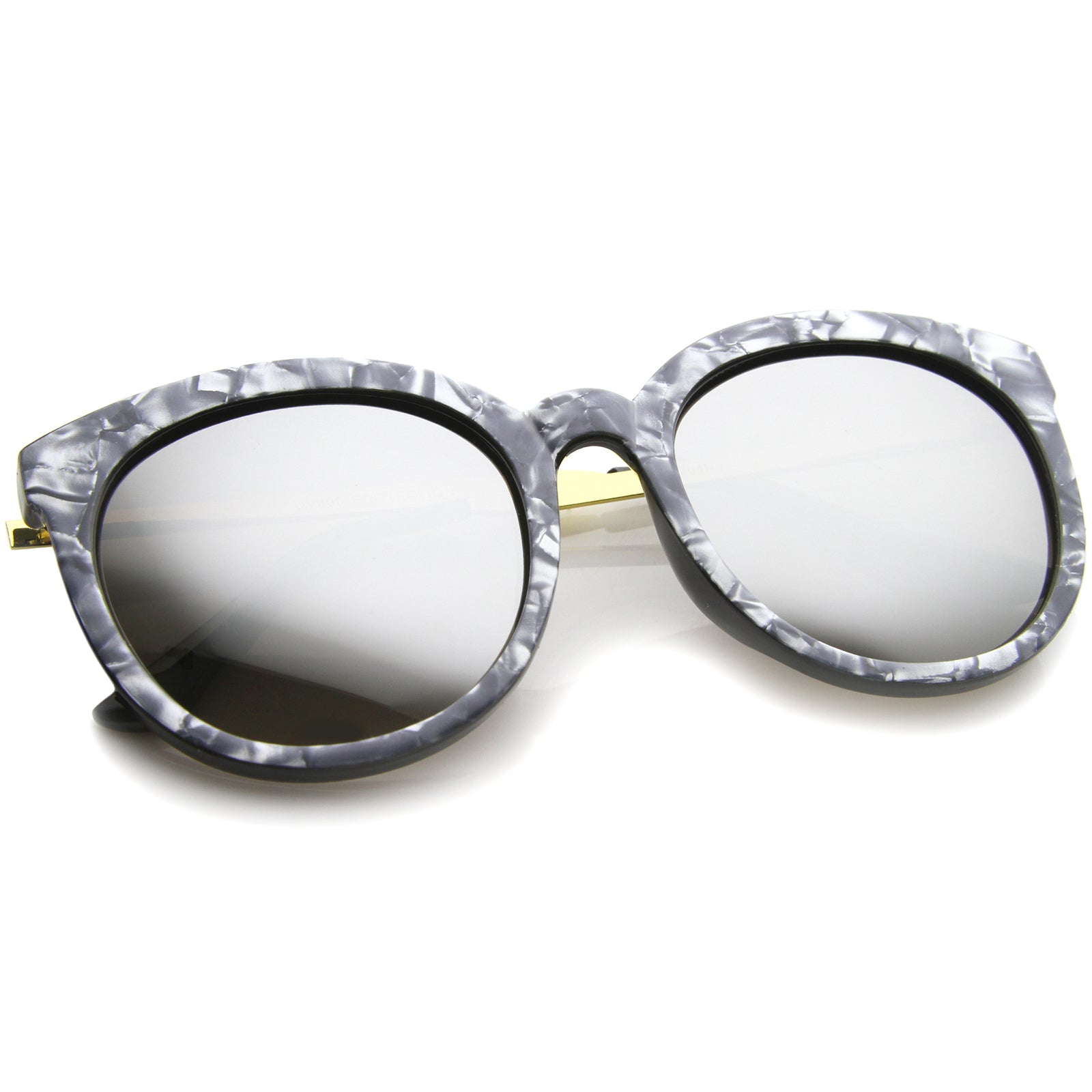 Charcoal-Gold / Silver Mirror