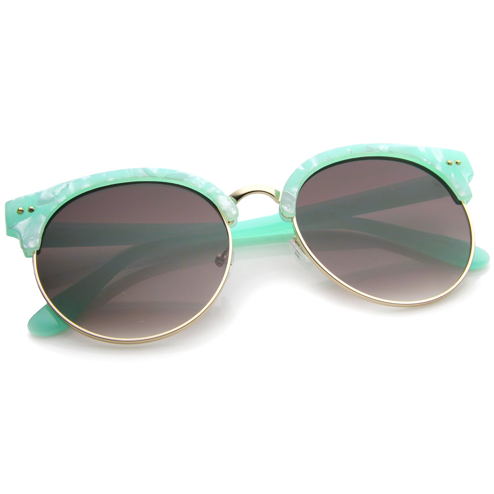 Green-Gold / Lavender