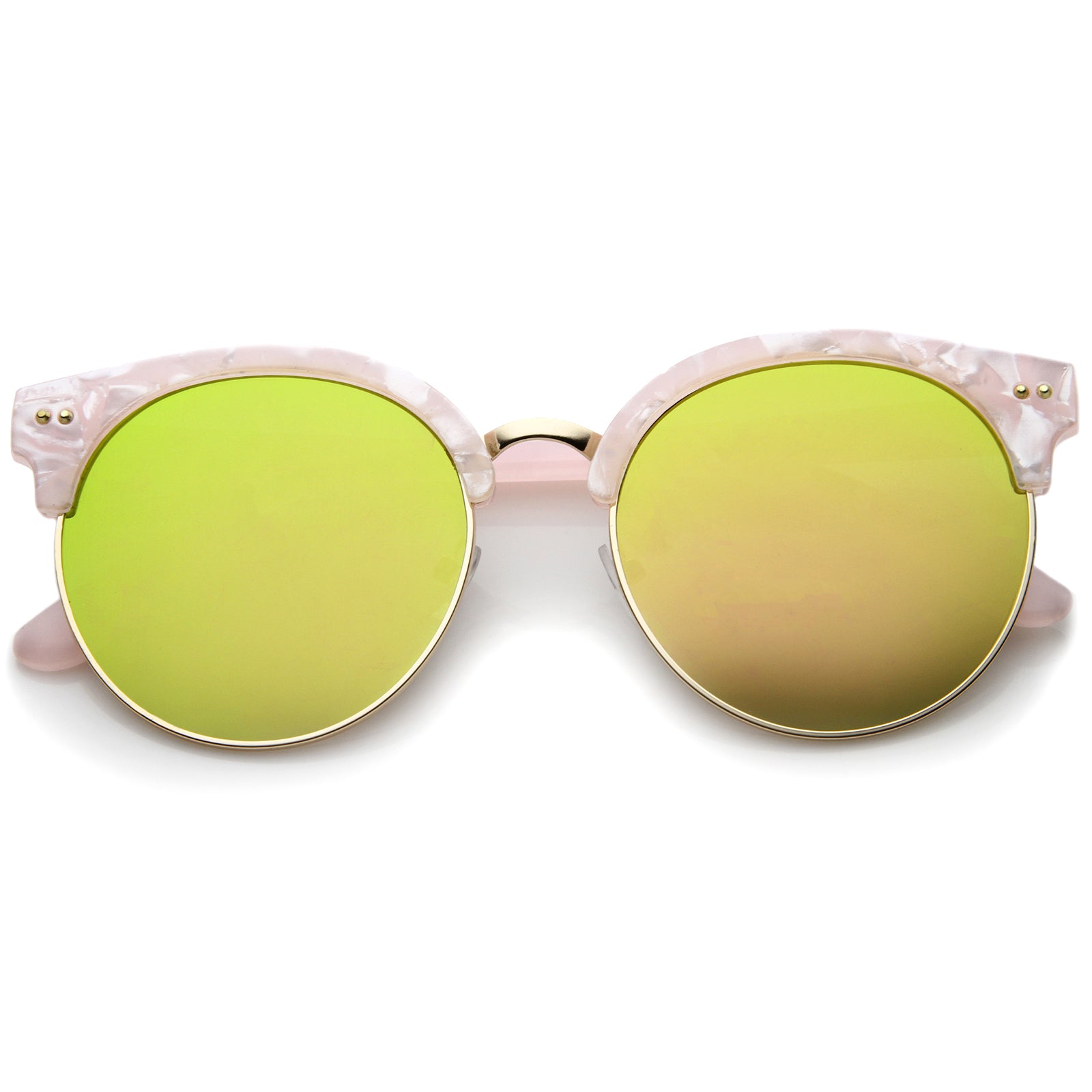 Pink-Gold / Yellow Mirror