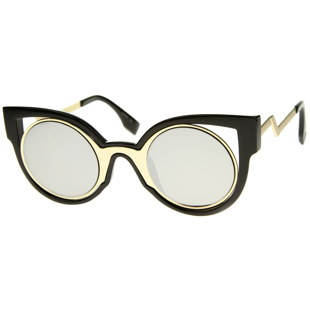 Black-Gold / Silver Mirror
