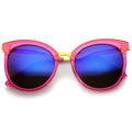 Pink-Gold / Blue Mirror