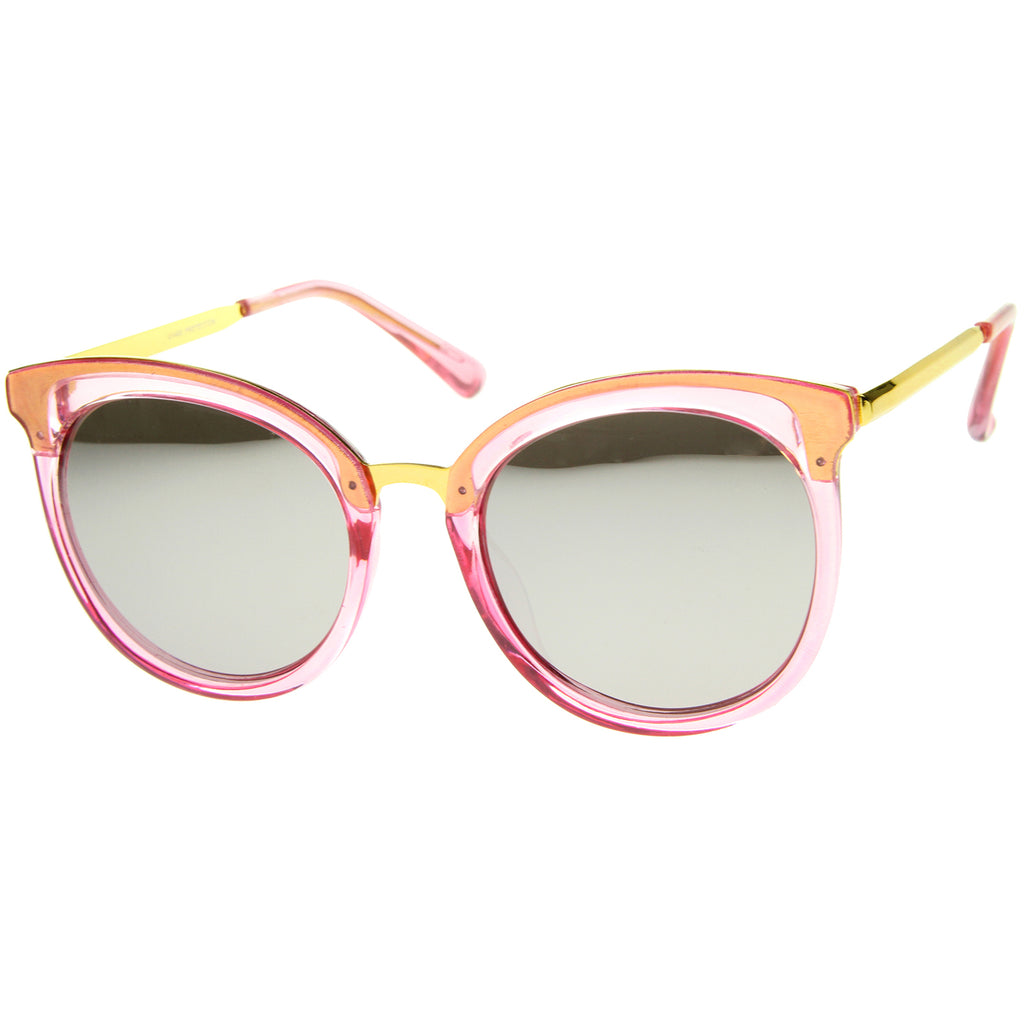 Pink -Gold / Silver Mirror