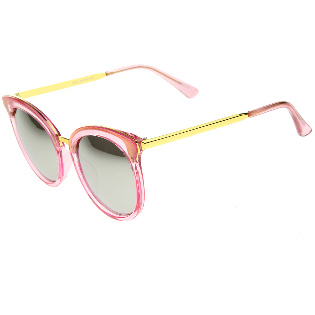 Pink -Gold / Silver Mirror