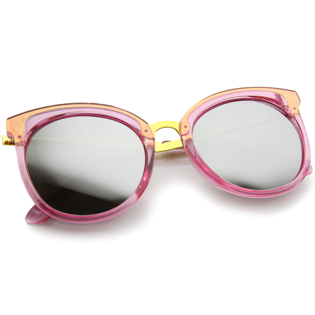Pink -Gold / Silver Mirror