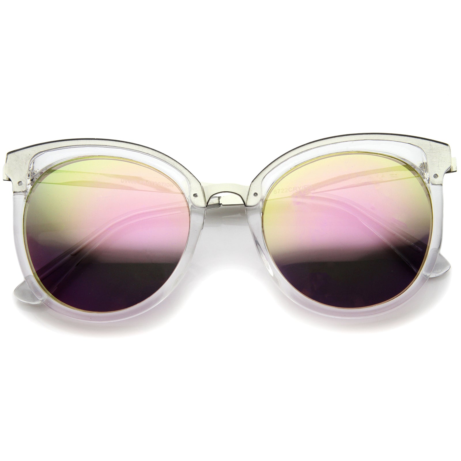 Clear-Silver / Pink Mirror