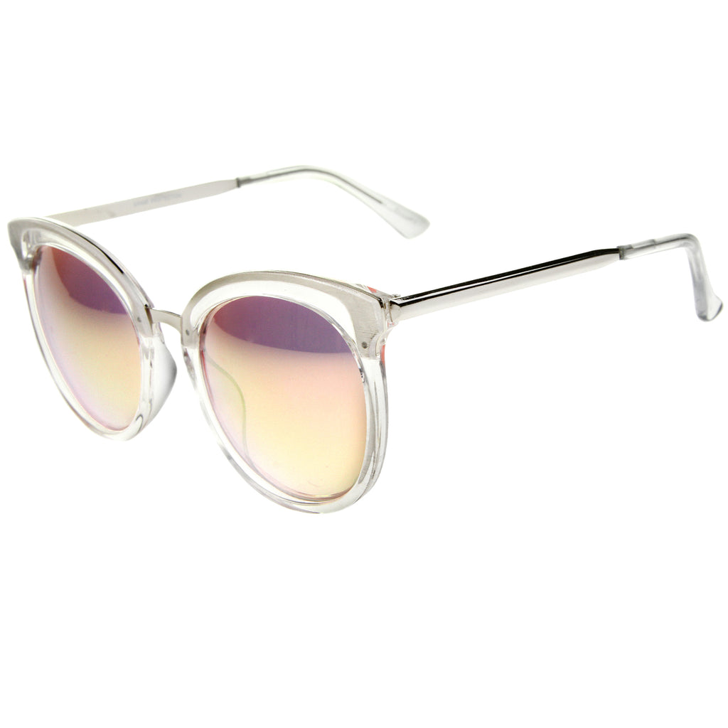 Clear-Silver / Pink Mirror
