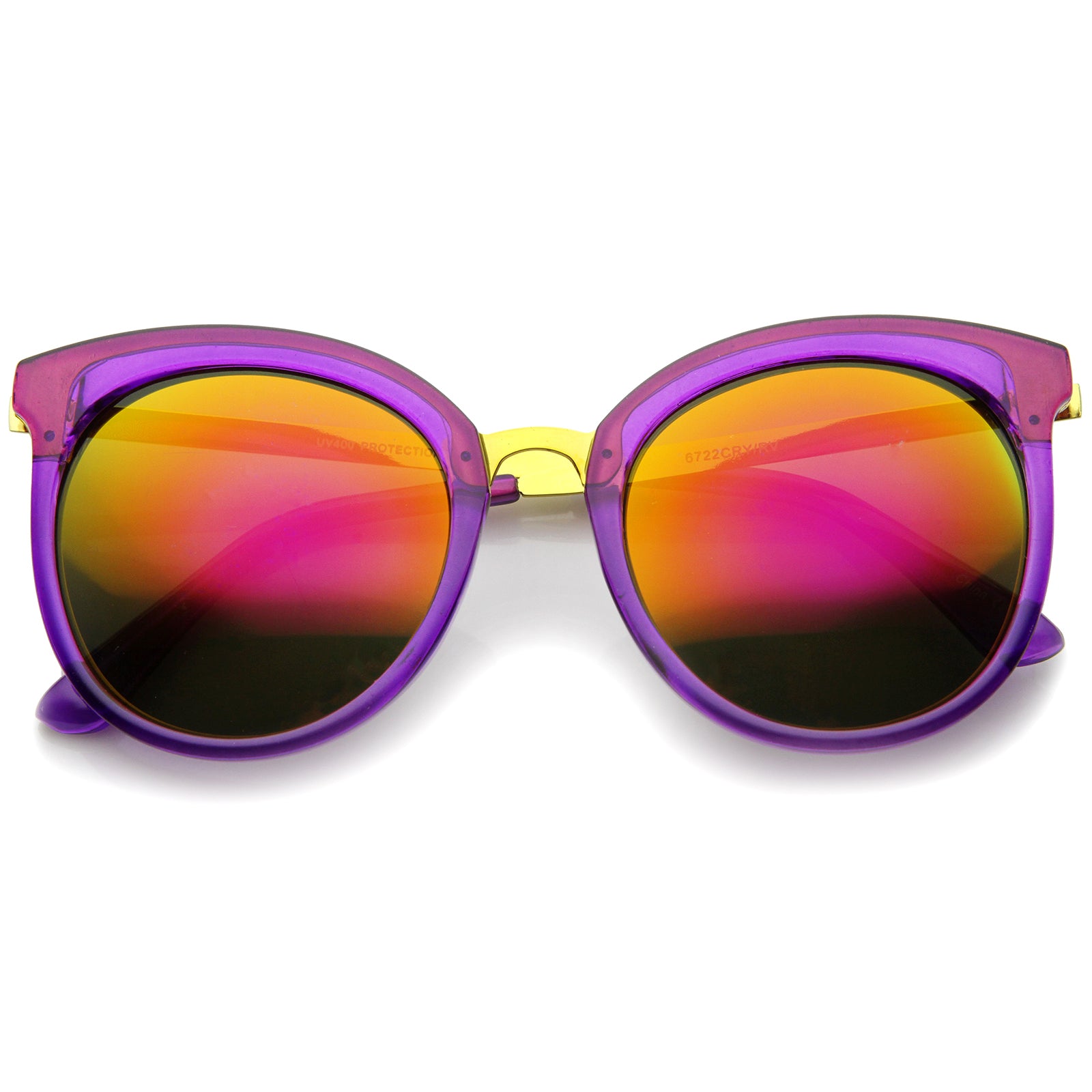 Purple-Gold / Magenta Mirror