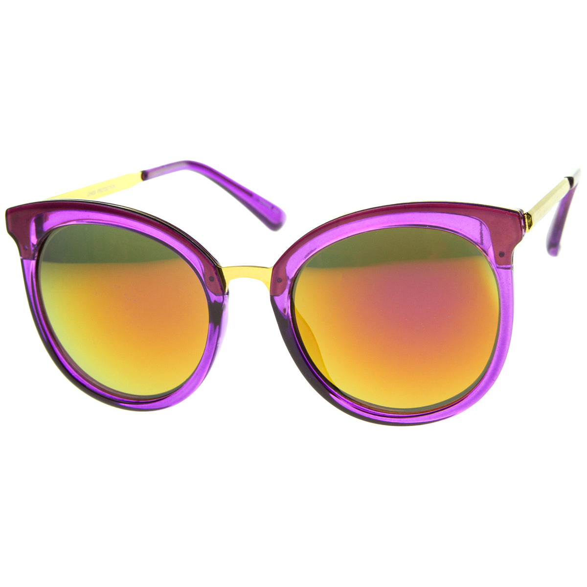 Purple-Gold / Magenta Mirror