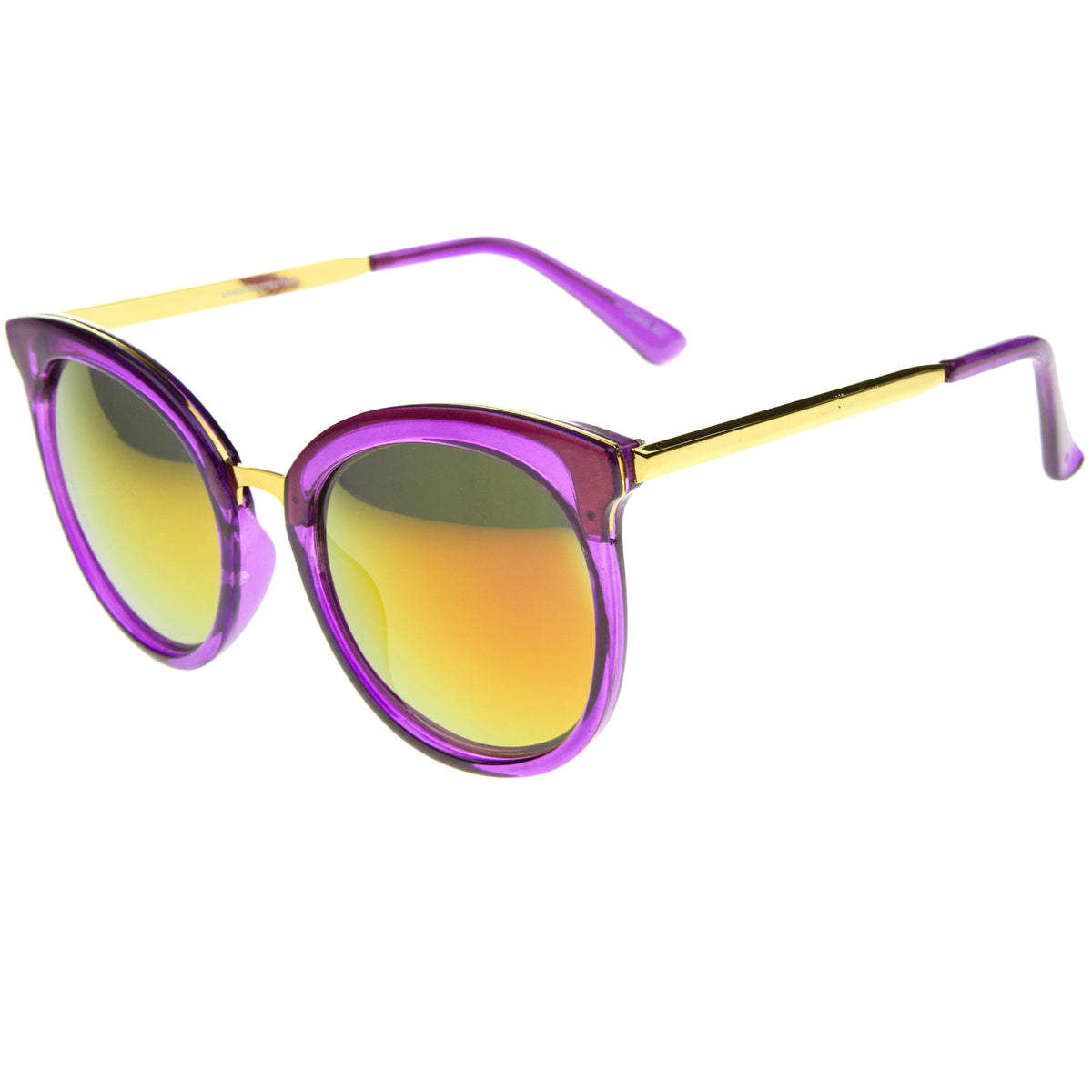 Purple-Gold / Magenta Mirror