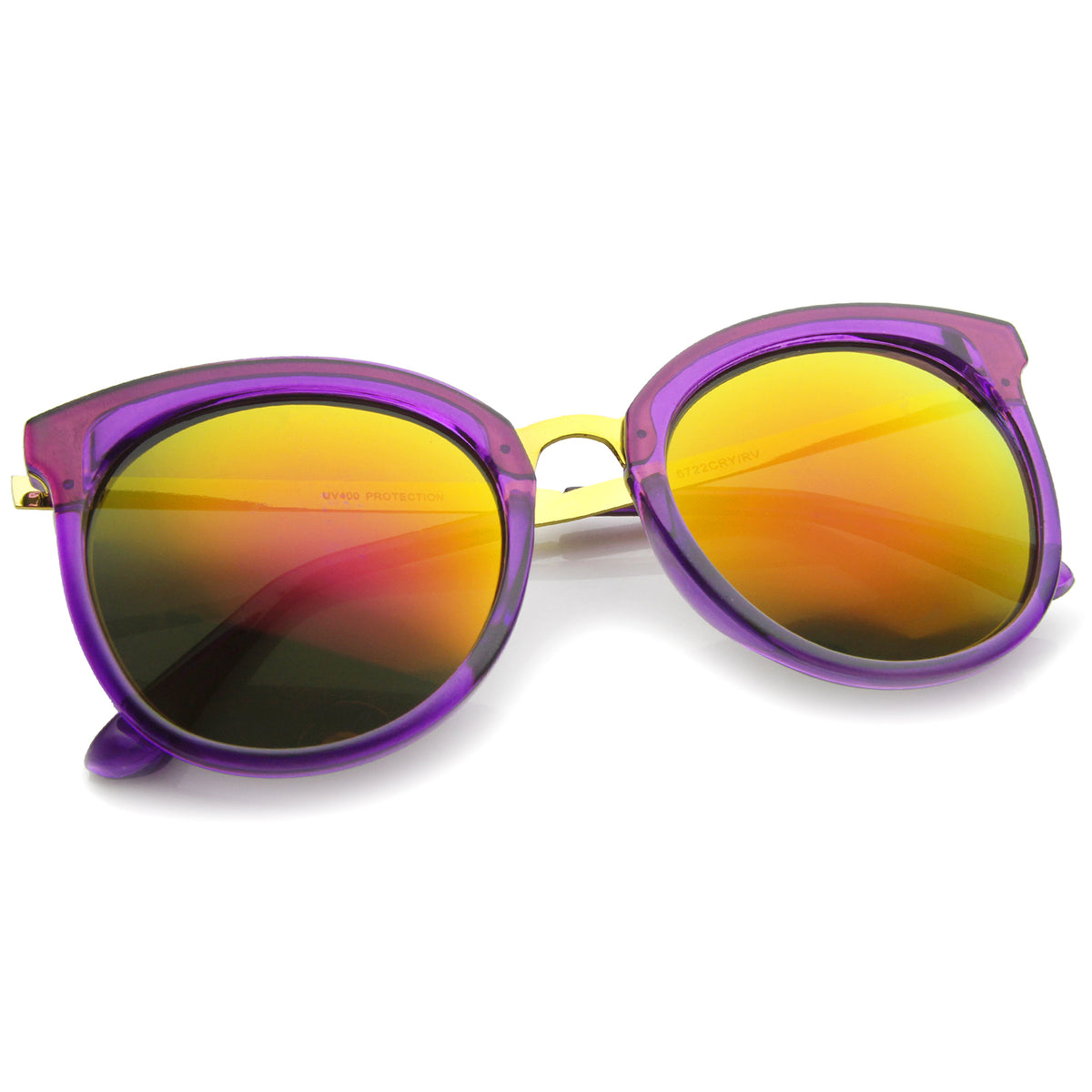 Purple-Gold / Magenta Mirror