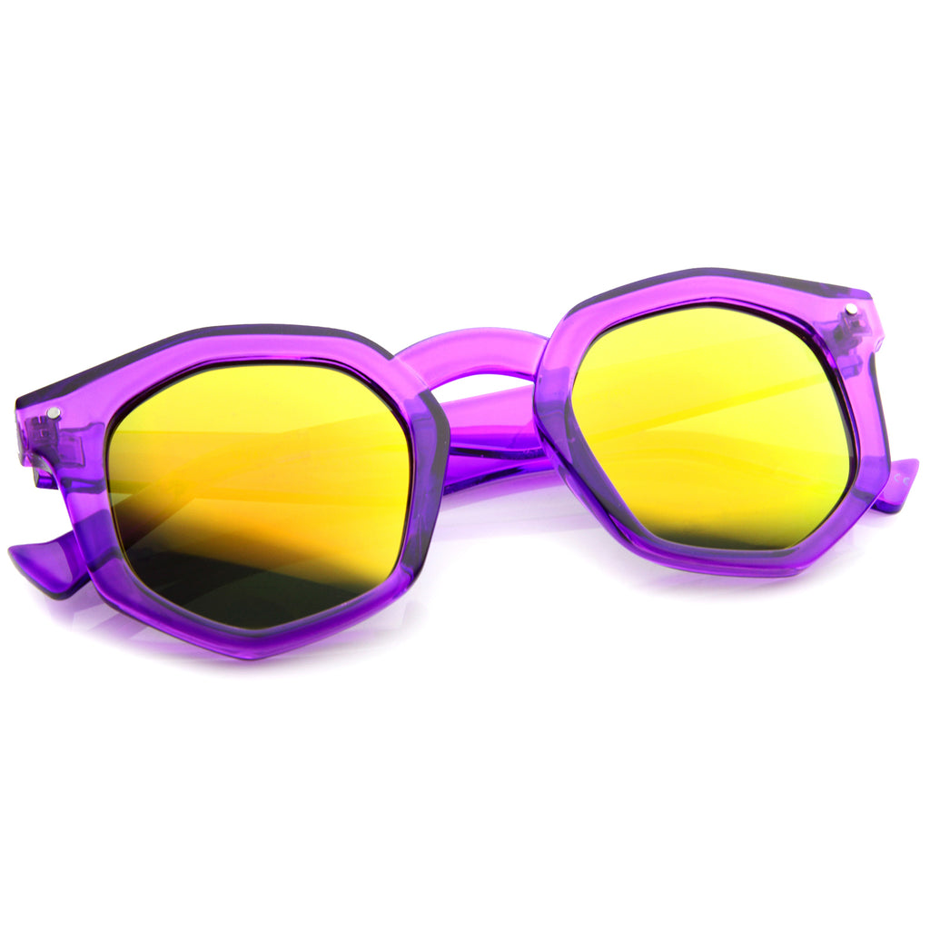 Purple / Orange Mirror