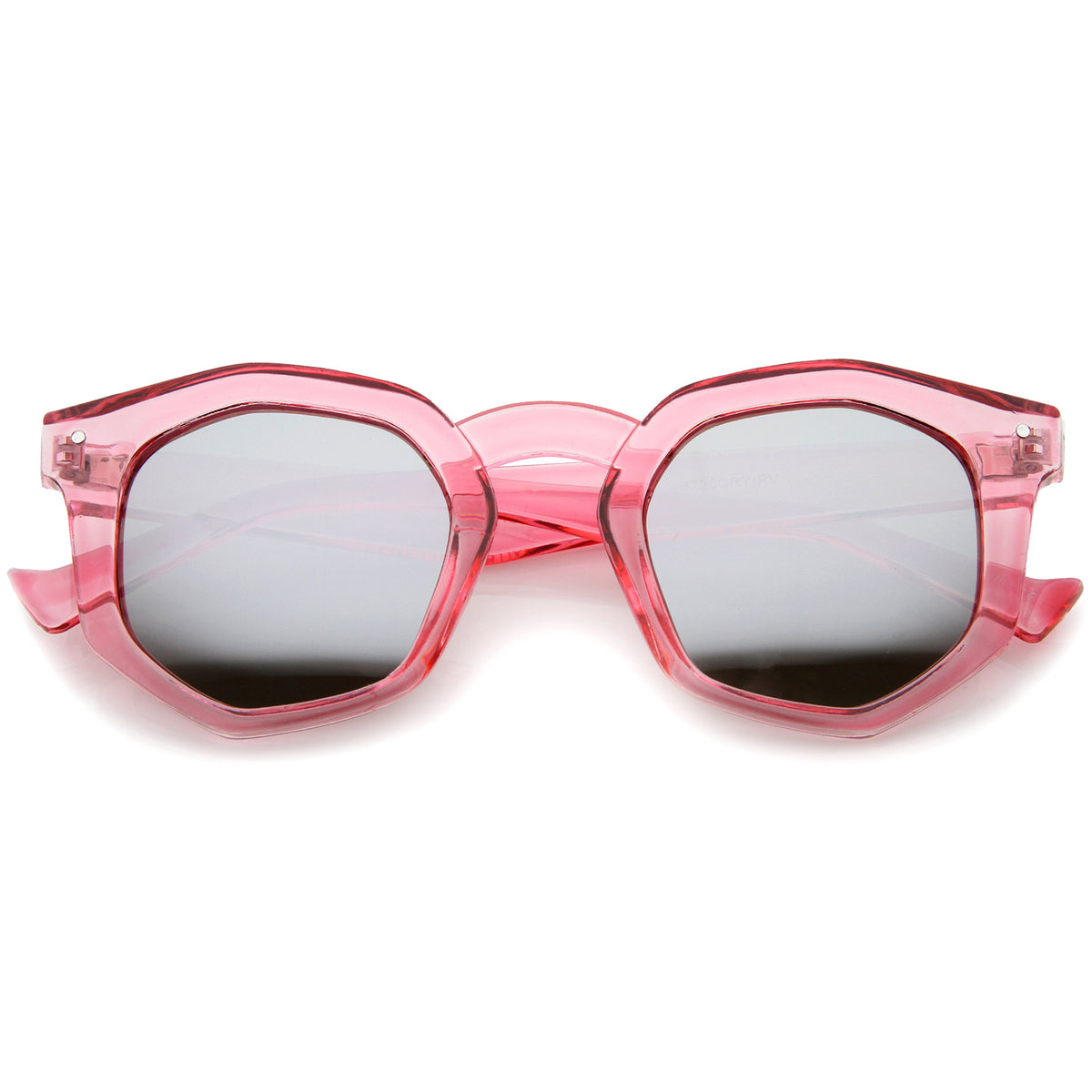 Pink / Silver Mirror