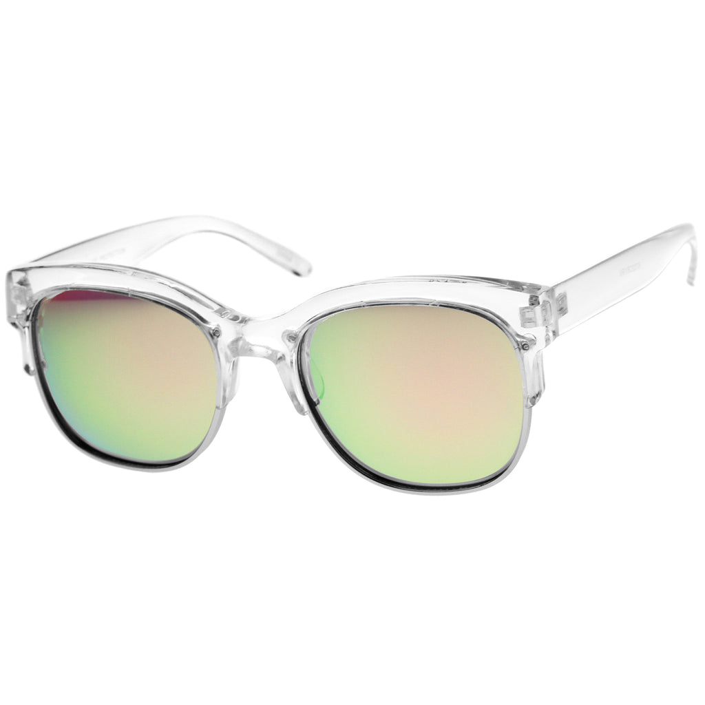 Clear-Silver / Pink Mirror