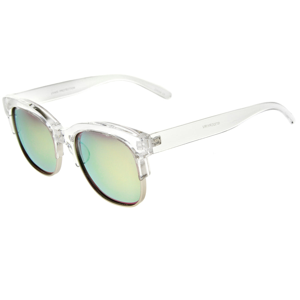 Clear-Silver / Pink Mirror