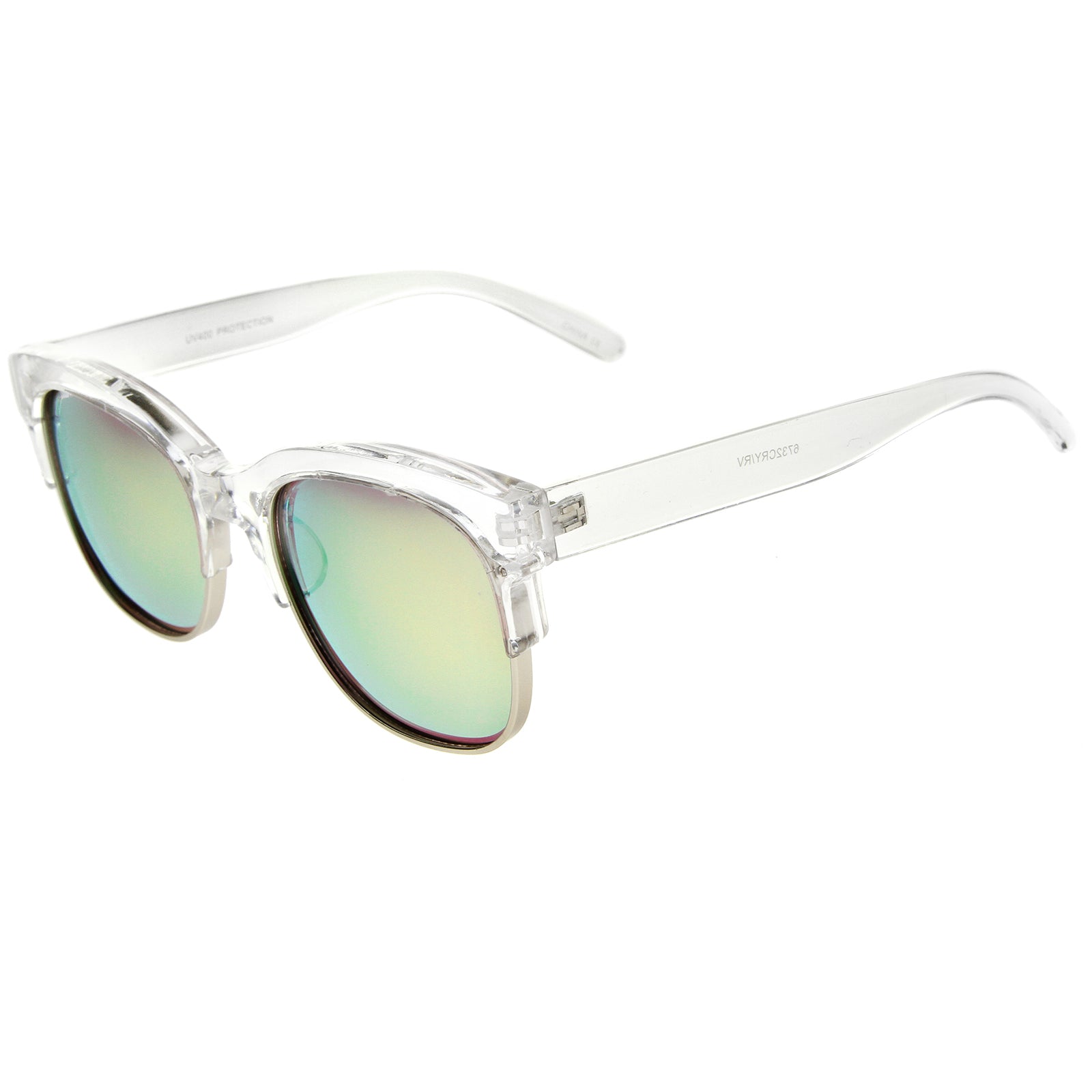 Clear-Silver / Pink Mirror