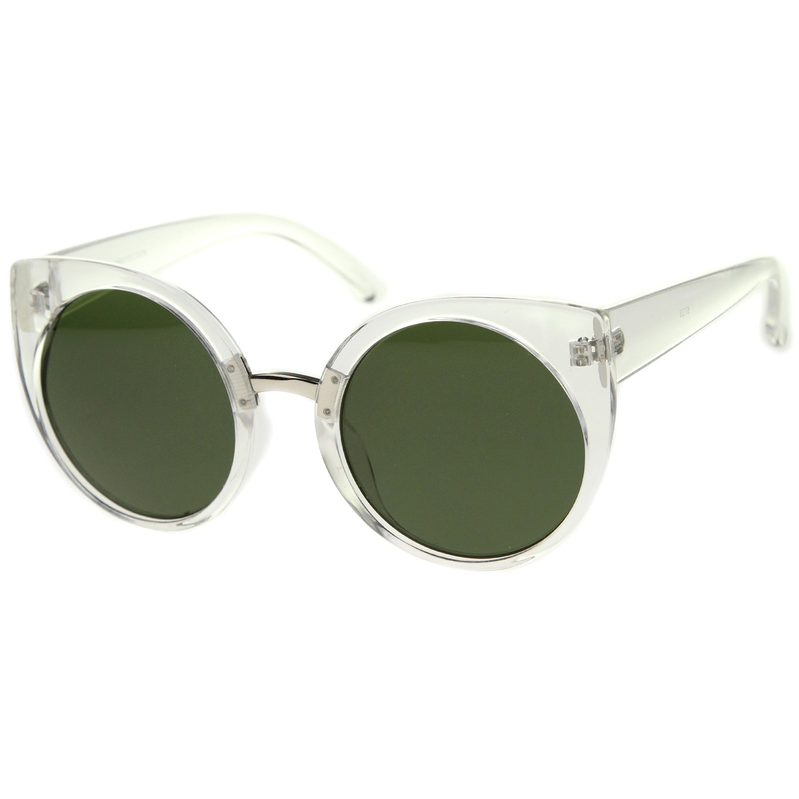 Clear-Silver / Green
